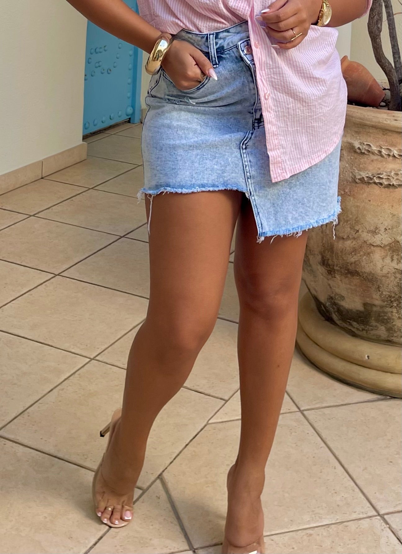 Jupe jeans Alexia
