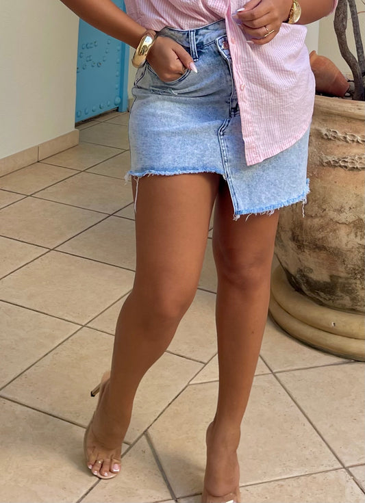 Jupe jeans Alexia