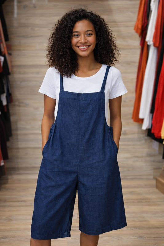 Salopette Pantacourt OLIVIA